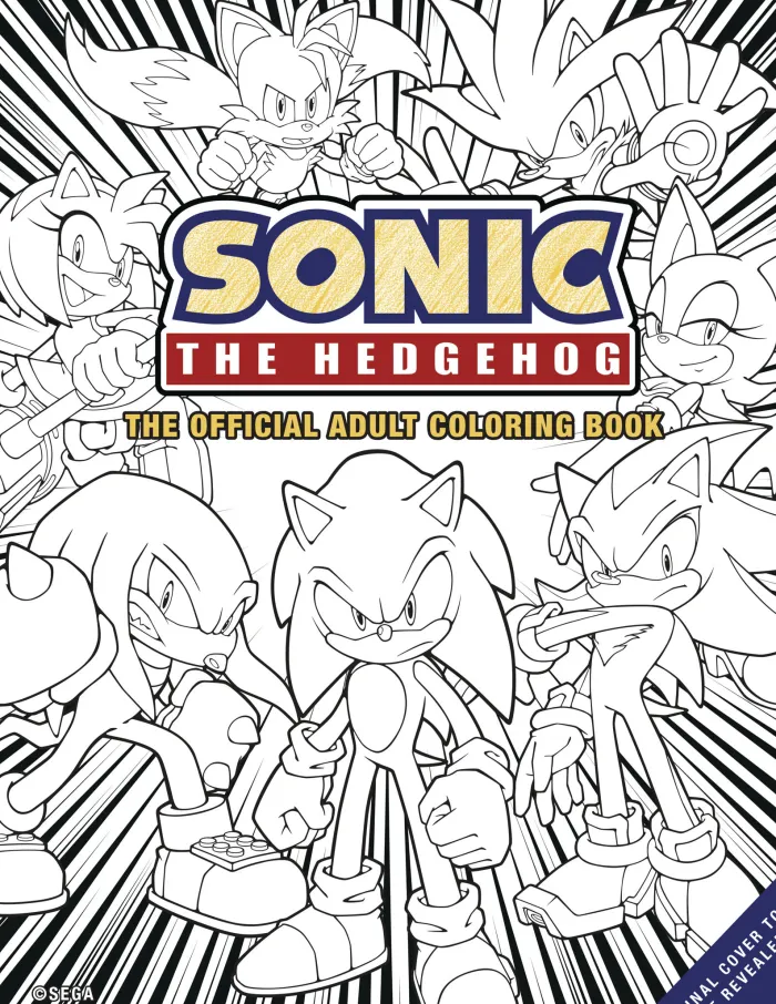Sonic the Hedgehog: The Official Adult Coloring Book