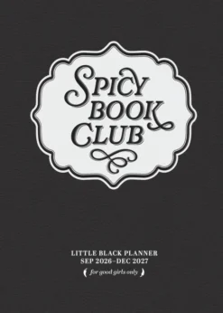Spicy Book Club 16-Month 2026-2027 Weekly/Monthly Planner Calendar