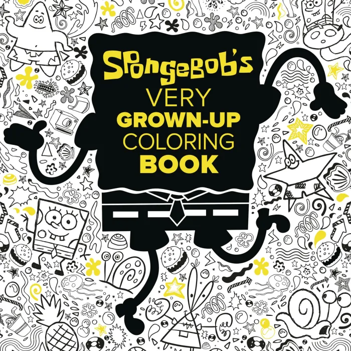Spongebobs Very Grown Up Coloring Book