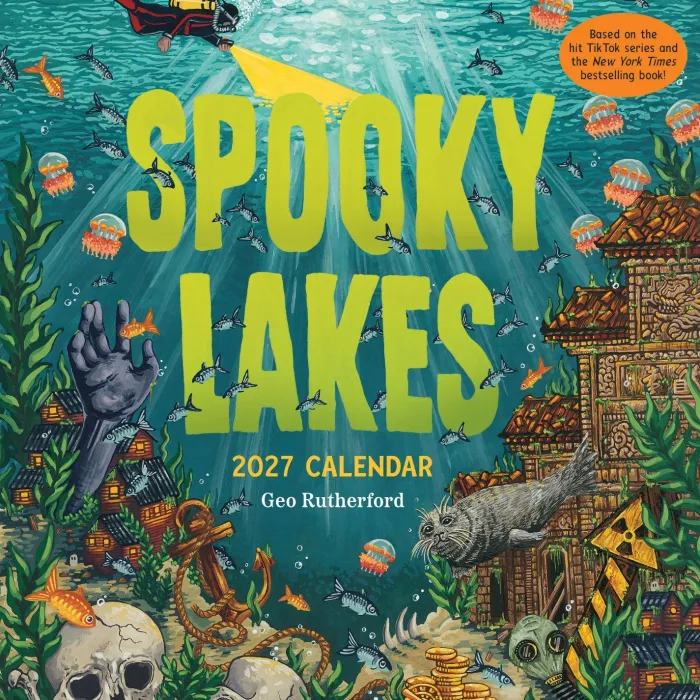 Spooky Lakes 2027 Wall Calendar