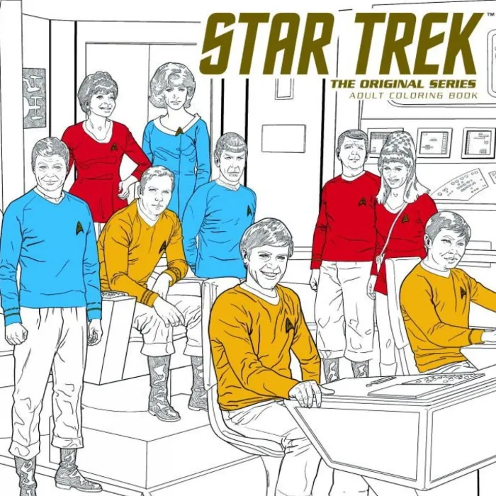 Star Trek: The Original Series Adult Coloring Book