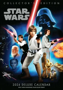 Star Wars Classic 2026 A3 Deluxe Calendar