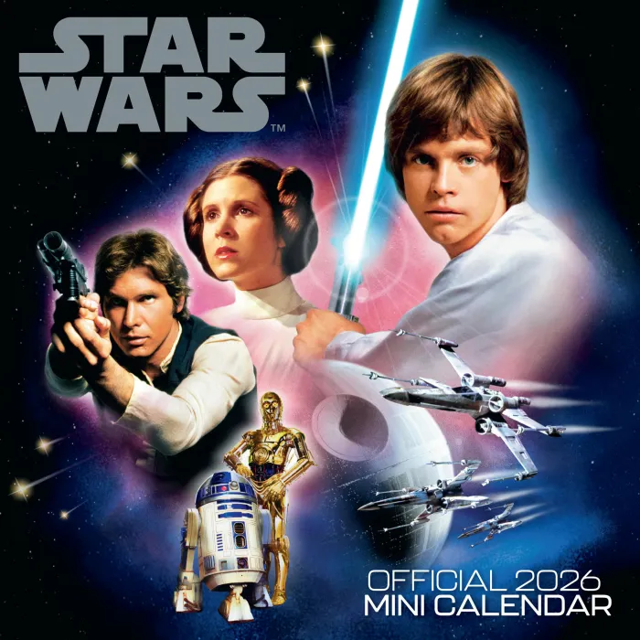 Star Wars Classic 2026 Mini Calendar