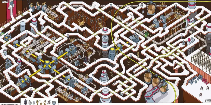 Star Wars Mazes