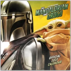 Star Wars The Mandalorian Grogu 2027 Square Calendar