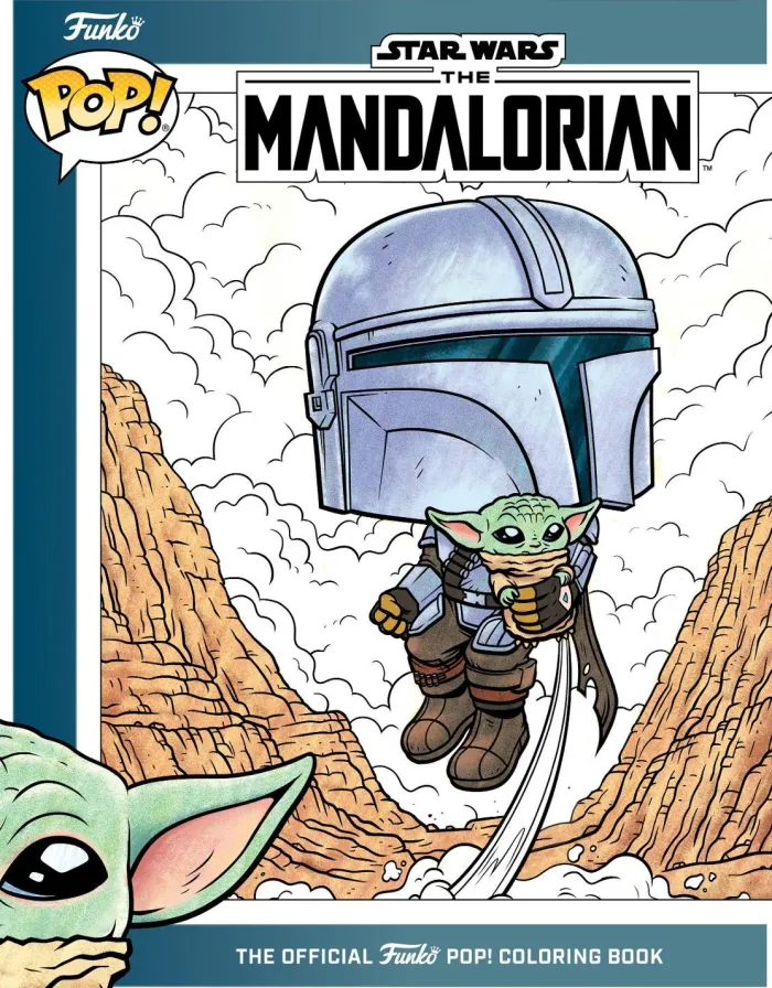 Star Wars: The Mandalorian: The Official Funko POP! Coloring Book