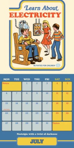 Steven Rhodes 2026 Square Calendar