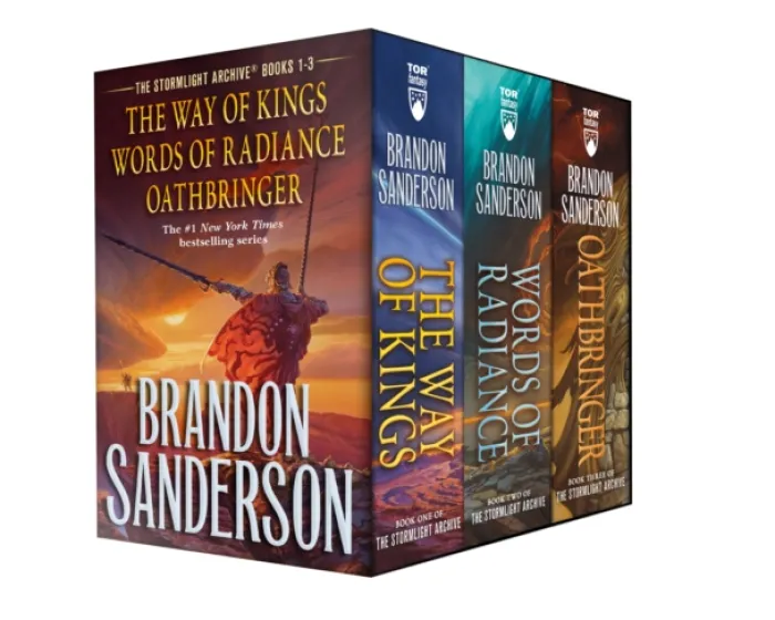 Stormlight Archive Paperback Boxed Set I, Books 1-3: The Way of Kings, Words of Radiance, Oathbringer