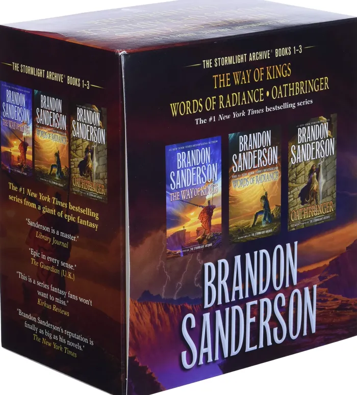 Stormlight Archive Paperback Boxed Set I, Books 1-3: The Way of Kings, Words of Radiance, Oathbringer
