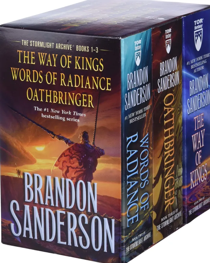 Stormlight Archive Paperback Boxed Set I, Books 1-3: The Way of Kings, Words of Radiance, Oathbringer