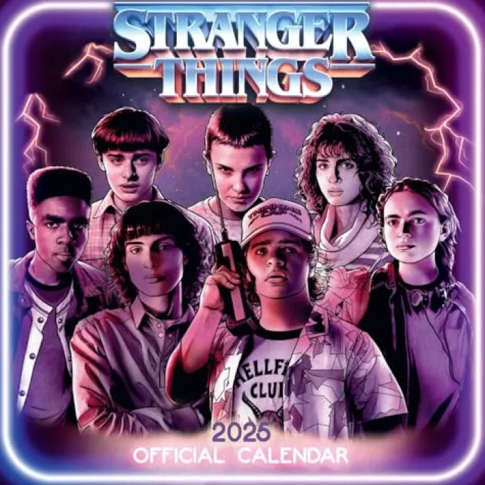 Stranger Things Square Calendar 2025