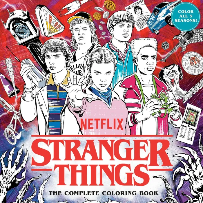 Stranger Things: The Complete Coloring Book (Color All Five Seasons!)