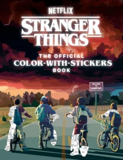 Stranger Things: The Official Color-with-Stickers Book