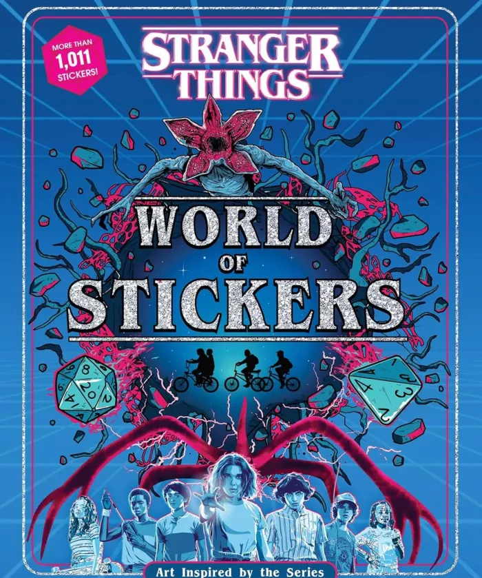 Stranger Things World of Stickers - Collectible Sticker Book for Teens and Adults (Officially Licensed): Art Inspired by the Series