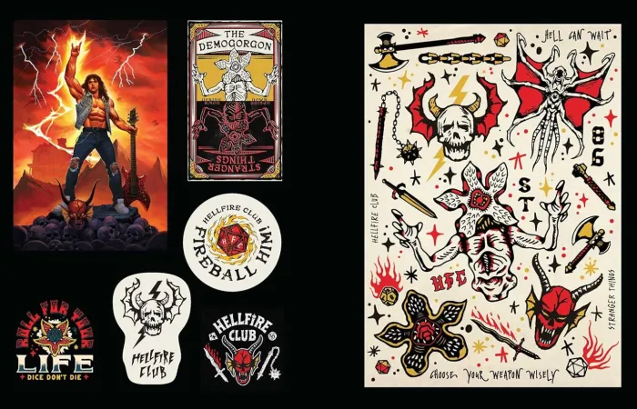Stranger Things World of Stickers - Collectible Sticker Book for Teens and Adults (Officially Licensed): Art Inspired by the Series