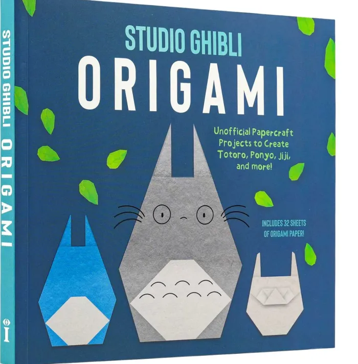 Studio Ghibli Origami: Unofficial Papercraft Projects to Create Totoro, Ponyo, Jiji, and more!