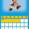 Super Mario Square Calendar: 2023