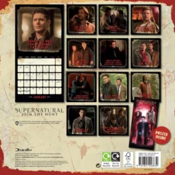 Supernatural Square Calendar: 2023