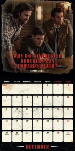 Supernatural Square Calendar: 2023