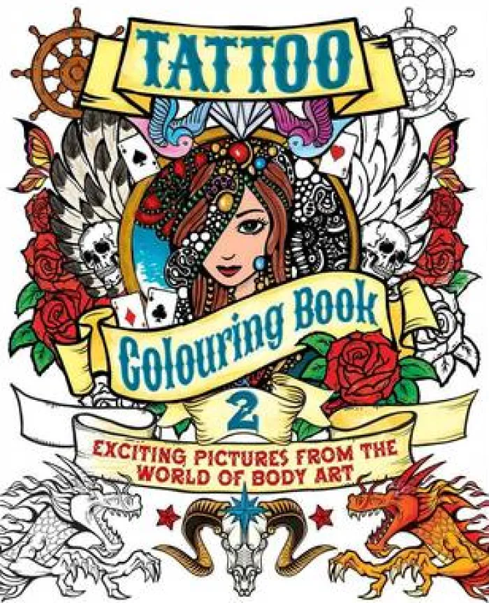 Tattoo Colouring Book 2