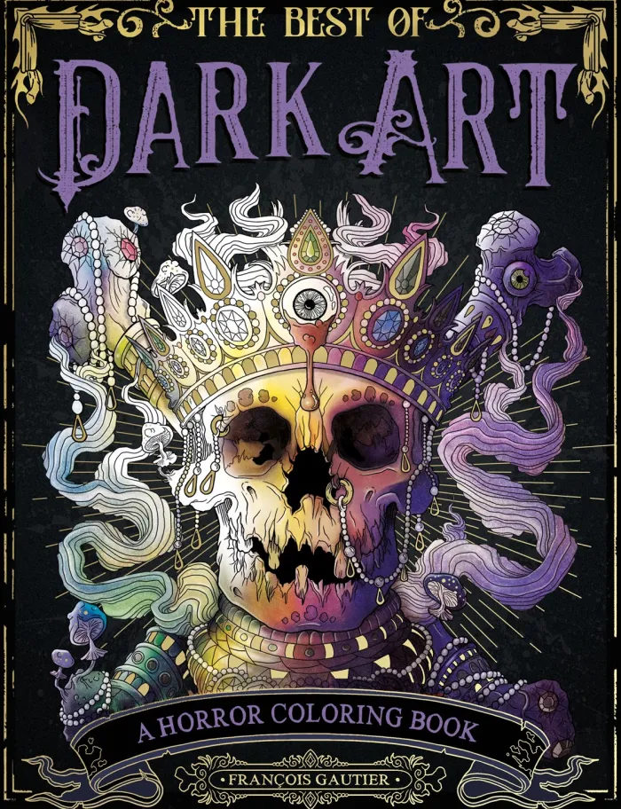 The Best of Dark Art: A Horror Coloring Book