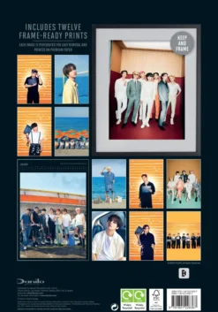 The BTS Bangtan Boys 2023 A3 Deluxe Calendar