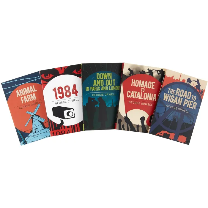 The Classic George Orwell Collection: 5-Book paperback boxed set