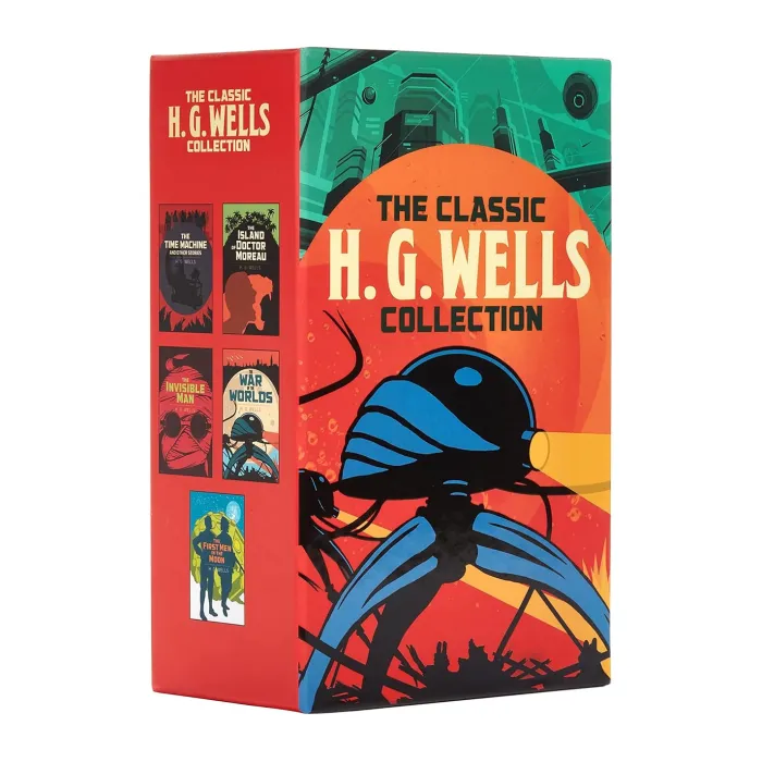 The Classic H. G. Wells Collection: 5-Book paperback boxed set