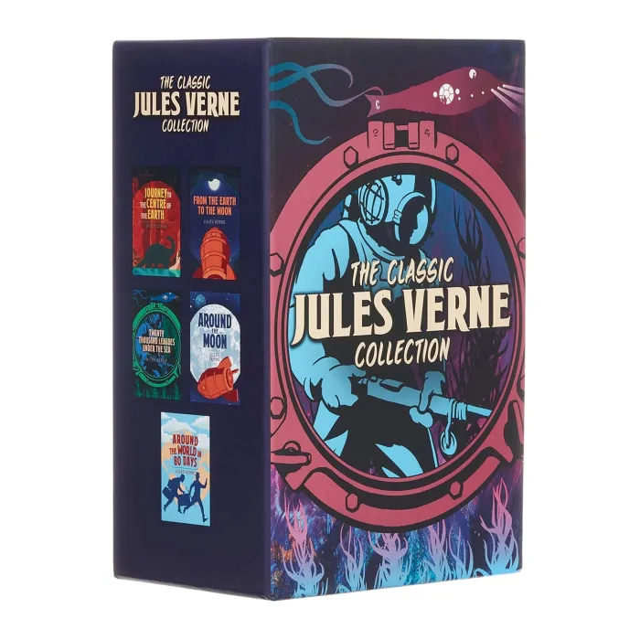 The Classic Jules Verne Collection: 5-Book paperback boxed set