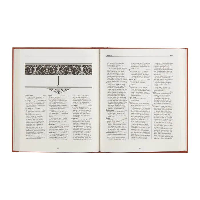 The Dictionary of Mythology: An A-Z of themes, legends and heroes