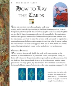 The Dragon Tarot: Includes a Full Deck of 78 Specially Commissioned Tarot Cards and a 64-Page Illustrated Book