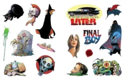 The Extreme Horror Sticker Book: 500+ Stickers to Keep You Up at Night