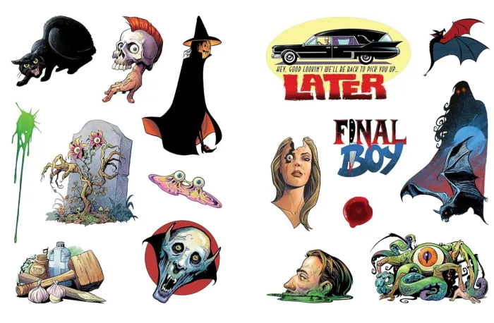 The Extreme Horror Sticker Book: 500+ Stickers to Keep You Up at Night