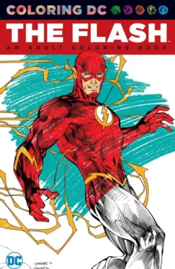 The Flash: An Adult Coloring Book