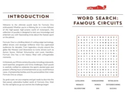 The Formula One Puzzle Book: 200 Brain-Teasing Activities Featuring the Cars, the Stars and the Races to Test Your F1 Knowledge