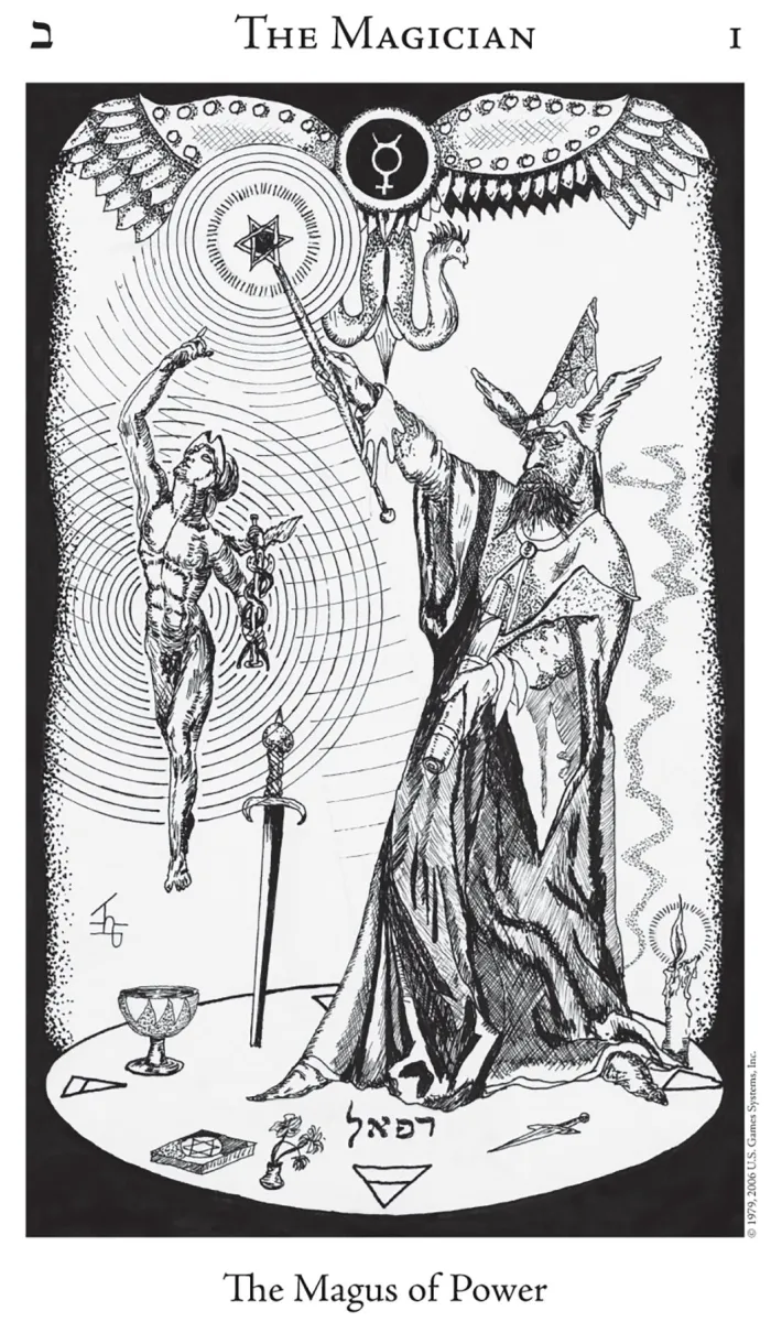 The Hermetic Tarot: Secrets of the Golden Dawn, Esoteric Symbolism, Kabbalistic Tree of Life, Astrological Correspondences, 78 Tarot Cards