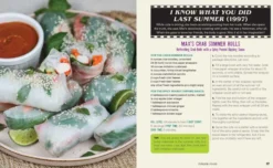 The Horror Movie Night Cookbook: 60 Deliciously Deadly Recipes Inspired by Iconic Slashers, Zombie Films, Psychological Thrillers, Sci-Fi Spooks, and More (Includes Halloween, Pyscho, Jaws, The Conjuring, and More)
