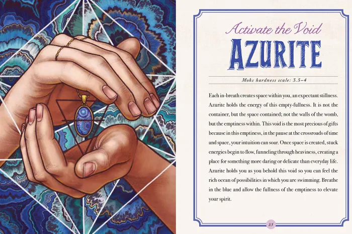 The Illustrated Crystallary: Guidance and Rituals from 36 Magical Gems & Minerals