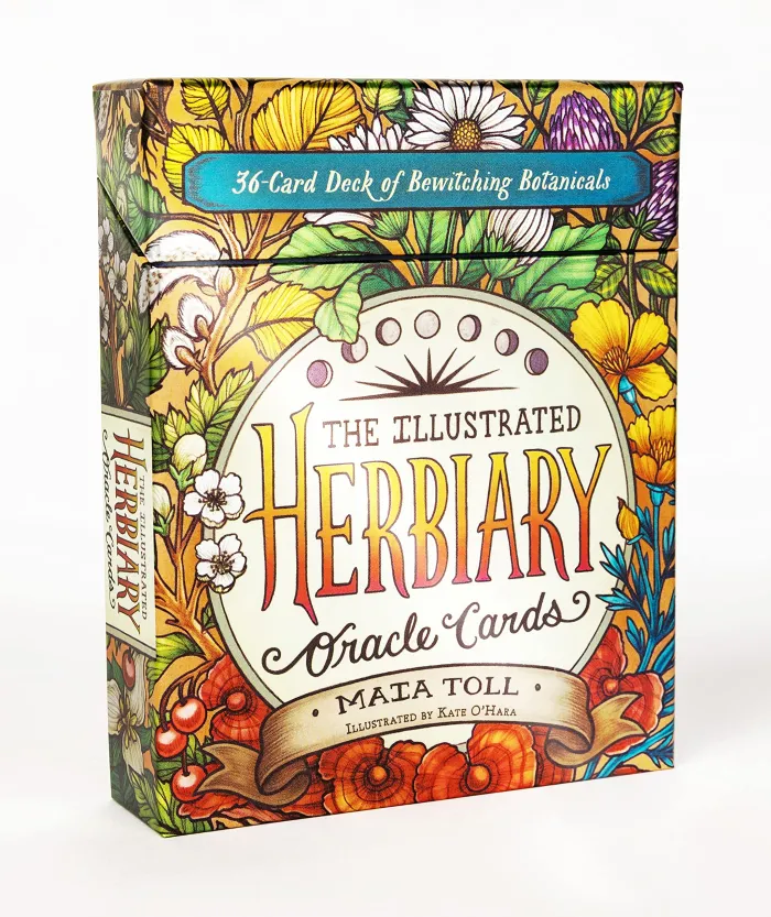 The Illustrated Herbiary Oracle Cards: 36-Card Deck of Bewitching Botanicals