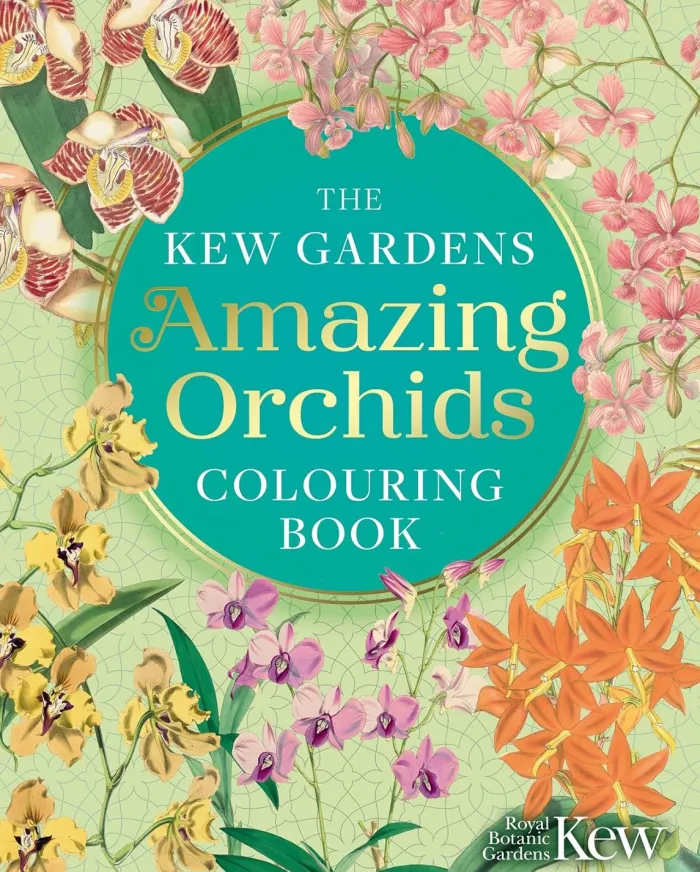 The Kew Gardens Amazing Orchids Colouring Book