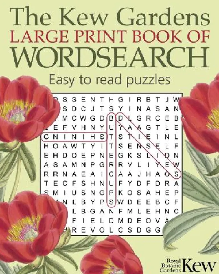 The Kew Gardens Large Print Book of Wordsearch