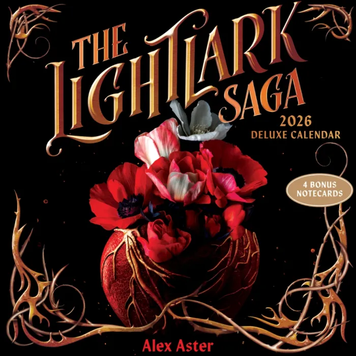 The Lightlark Saga 2026 Deluxe Wall Calendar with 6 Collectible Cards