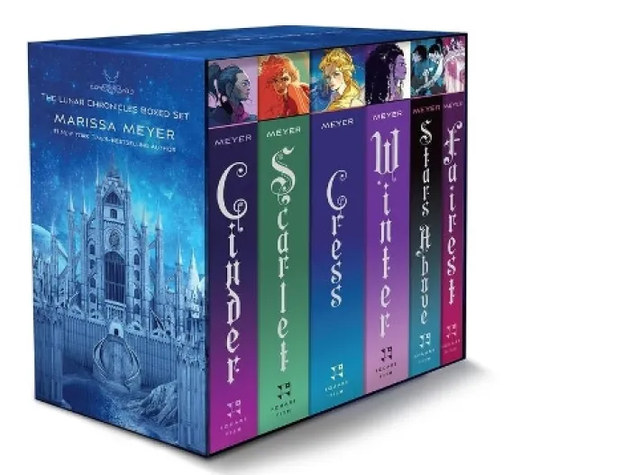 The Lunar Chronicles Boxed Set: Cinder, Scarlet, Cress, Fairest, Stars Above, Winter