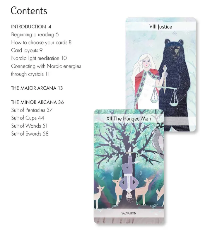 The Magical Nordic Tarot: Includes a Full Deck of 79 Cards and a 64-Page Illustrated Book