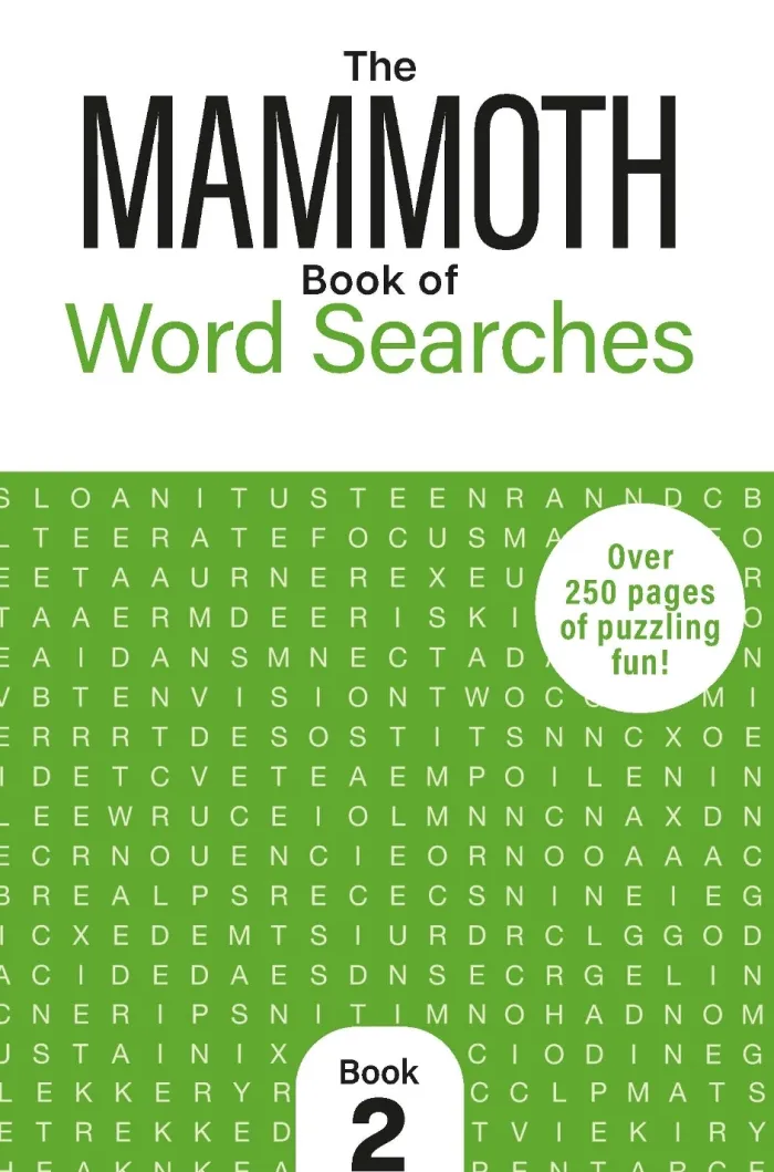 The Mammoth Book of Word Searches 2: Over 250 Pages of Puzzling Fun
