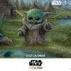 The Mandalorian by Thomas Kinkade Studios 2023 Deluxe Wall Calendar with Print