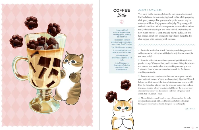 The Mofusand Cat Café Cookbook: 35 Adorably Delicious Recipes