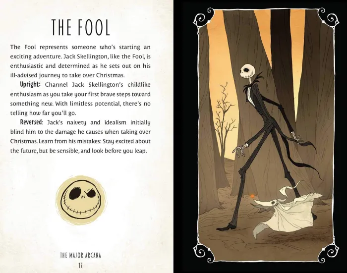 The Nightmare Before Christmas Tarot Deck and Guidebook
