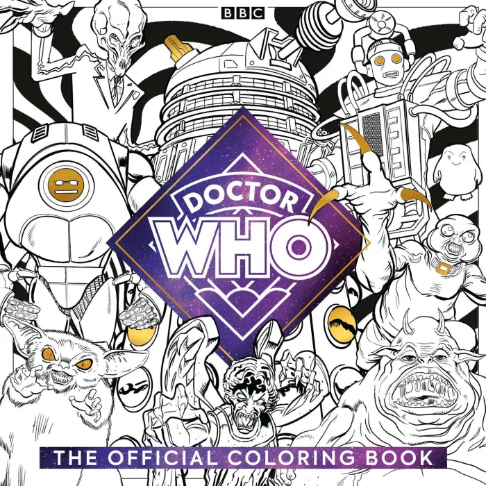 The Official Doctor Who Coloring Book