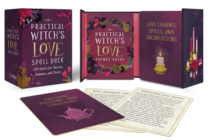 The Practical Witch's Love Spell Deck: 100 Spells for Passion, Romance, and Desire